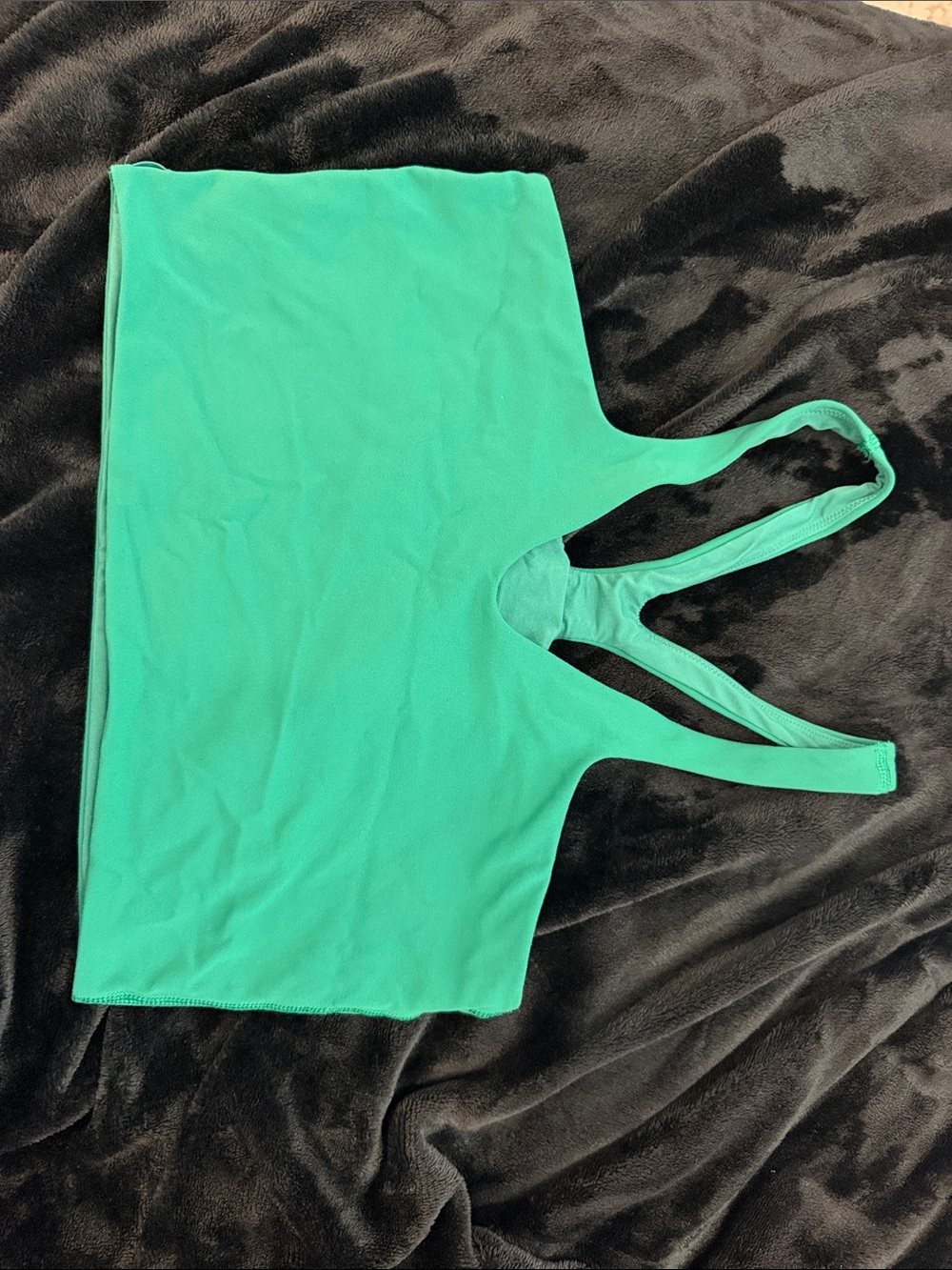 lululemon athletica Emerald Green Racerback Sports Bra